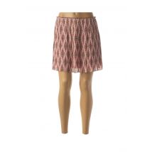 SAMSOE & SAMSOE - Jupe courte rose en polyester pour femme - Taille 36 - Modz
