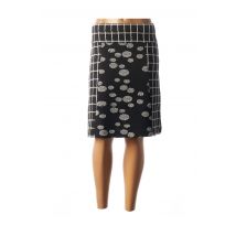 GUY DUBOUIS - Jupe mi-longue noir en coton pour femme - Taille 40 - Modz