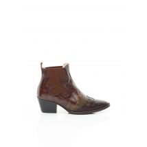 GADEA - Bottines/Boots marron en cuir pour femme - Taille 36 - Modz