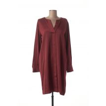YAYA - Robe mi-longue rouge en polyester pour femme - Taille 36 - Modz