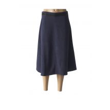 LO! LES FILLES - Jupe mi-longue bleu en polyester pour femme - Taille 38 - Modz