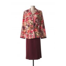 FRANCE RIVOIRE - Ensemble robe rouge en polyester pour femme - Taille 42 - Modz