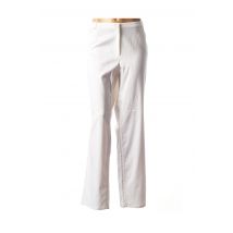 CHRISTIAN MARRY PANTALONS FEMME DE COULEUR BLANC - Grande Taille