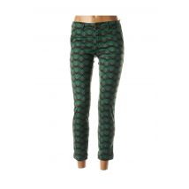 HOD - Pantalon 7/8 vert en coton pour femme - Taille W25 - Modz