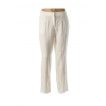WHITE STUFF - Pantalon chino blanc en lin pour femme - Taille 34 - Modz