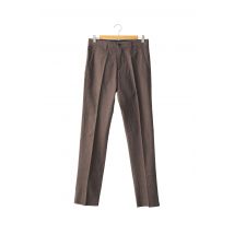 LOIS - Pantalon droit marron en coton pour homme - Taille W31 - Modz