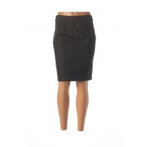 KANOPE - Jupe mi-longue noir en coton pour femme - Taille 38 - Modz