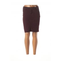 KANOPE - Jupe mi-longue violet en coton pour femme - Taille 38 - Modz