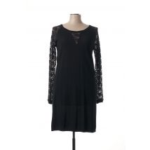 GERARD DAREL - Robe pull noir en merinos pour femme - Taille 40 - Modz