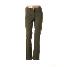 SANDWICH - Pantalon droit vert en coton pour femme - Taille 38 - Modz