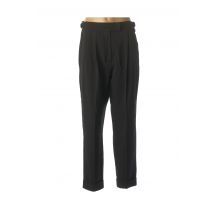 SPORTMAX - Pantalon droit noir en laine vierge pour femme - Taille 44 - Modz
