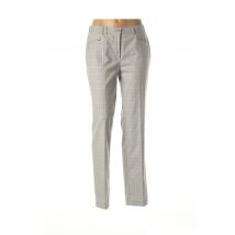 GERKE MY PANTS - Pantalon droit gris en polyester pour femme - Taille 46 - Modz