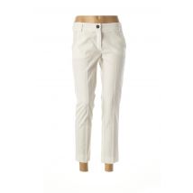 MARELLA - Pantalon 7/8 blanc en polyester pour femme - Taille 40 - Modz