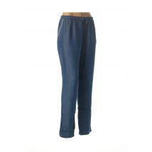 ZELI - Pantalon droit bleu en tencel pour femme - Taille 42 - Modz