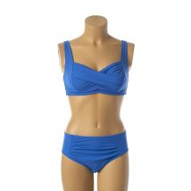 ANITA - Maillot de bain 2 pièces bleu en polyamide pour femme - Taille 90D L - Modz