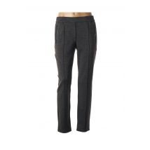 COMMA - Pantalon droit gris en polyester pour femme - Taille 38 - Modz