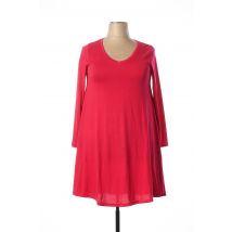 MALOKA - Robe courte rose en polyester pour femme - Taille 38 - Modz