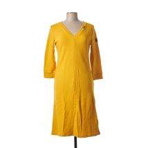 RAGWEAR - Robe mi-longue jaune en coton pour femme - Taille 36 - Modz