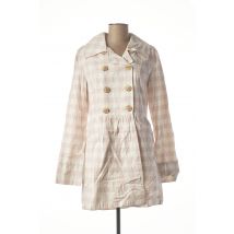 BLEND - Manteau long rose en coton pour femme - Taille 34 - Modz