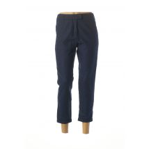 SESSUN - Pantalon 7/8 bleu en laine pour femme - Taille 34 - Modz