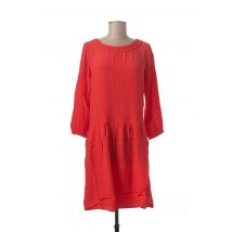 BERENICE - Robe mi-longue rouge en viscose pour femme - Taille 38 - Modz