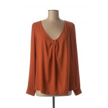 EDAS - Blouse orange en polyester pour femme - Taille 38 - Modz