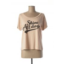 RINASCIMENTO - T-shirt rose en coton pour femme - Taille 36 - Modz