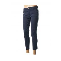 FIVE - Pantalon 7/8 bleu en coton pour femme - Taille W27 - Modz