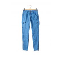 FIVE PM - Pantalon slim bleu en coton pour femme - Taille W25 L28 - Modz