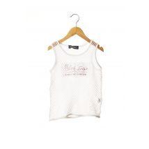 DDP - Top blanc en coton pour fille - Taille 12 A - Modz