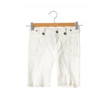 DDP - Pantacourt blanc en coton pour fille - Taille 5 A - Modz