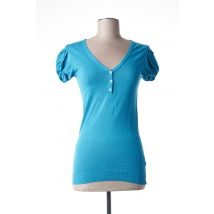 SISLEY - Pull bleu en viscose pour femme - Taille 34 - Modz