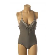 BRIGITTE BARDOT - Maillot de bain 1 pièce vert en polyamide pour femme - Taille 40 - Modz