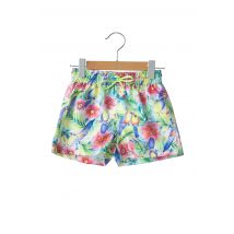 BORABORA - Short de bain vert en polyester pour garçon - Taille 2 A - Modz