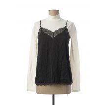 VILA - Top noir en polyester pour femme - Taille 36 - Modz