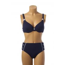 YSABEL MORA - Maillot de bain 2 pièces bleu en polyester pour femme - Taille 85C S - Modz