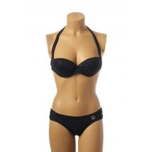 LPB - Maillot de bain 2 pièces noir en polyamide pour femme - Taille 34 - Modz