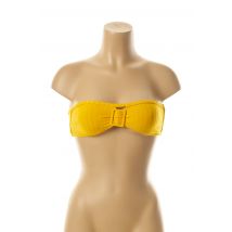 BORABORA - Haut de maillot de bain jaune en polyamide pour femme - Taille 36 - Modz