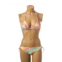 BORABORA - Maillot de bain 2 pièces rose en polyester pour femme - Taille 32 - Modz