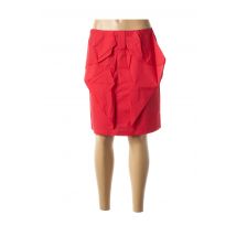POUPEE CHIC - Jupe courte rouge en coton pour femme - Taille 40 - Modz