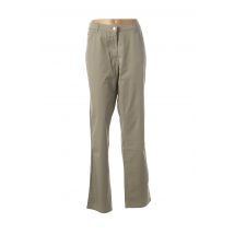 PIONIER PANTALONS FEMME DE COULEUR GRIS - Grande Taille