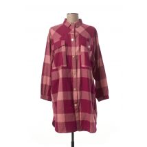 WILD - Robe mi-longue rose en coton pour femme - Taille 36 - Modz