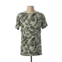 PETROL INDUSTRIES - T-shirt vert en coton pour femme - Taille 34 - Modz