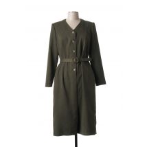 FRANCOISE DE FRANCE - Robe mi-longue vert en polyester pour femme - Taille 42 - Modz
