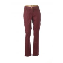 CECIL - Pantalon slim rouge en coton pour femme - Taille W27 L32 - Modz