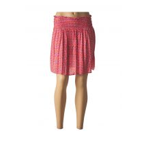 LITTLE MARCEL - Jupe courte rouge en viscose pour femme - Taille 36 - Modz