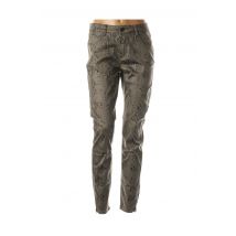 GEISHA - Pantalon slim gris en lyocell pour femme - Taille 34 - Modz