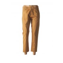 RINASCIMENTO - Pantalon 7/8 marron en coton pour femme - Taille 34 - Modz