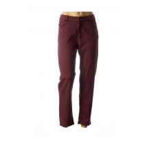 FRED SABATIER - Pantalon slim rouge en coton pour femme - Taille 46 - Modz