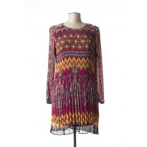 TINTA STYLE - Robe courte violet en polyester pour femme - Taille 40 - Modz
